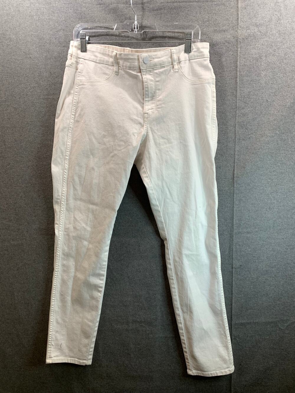 & Denim Women's Pants Size 33 White
